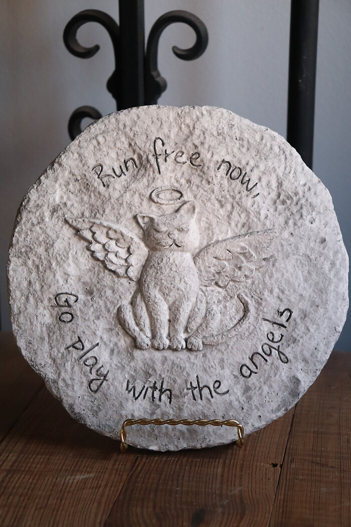 Go Play with the Angels Garden Stone